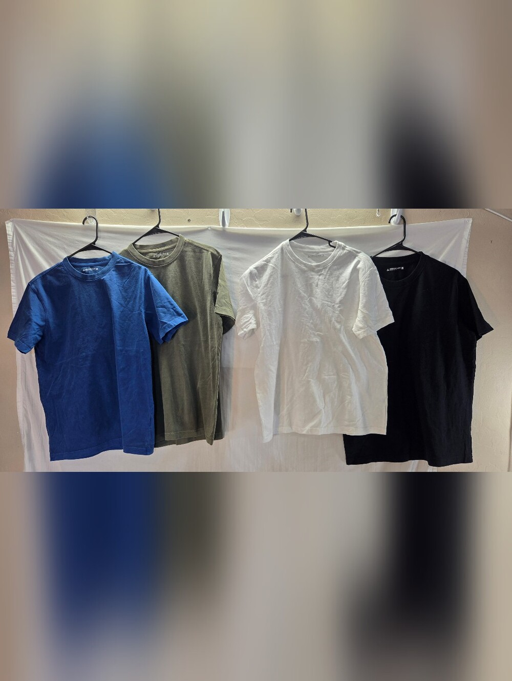 Lot of 4 American Giant Men's Size Medium Short Sleeve & Everett Shirts NWOT
